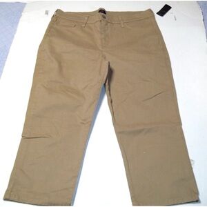 NYDJ Classic Khaki Capris